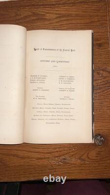 1863 New York Central Park Board Of Commissioners Report