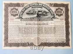1912 NY Central & Hudson River RR $1000 Gold Bond Paine Webber