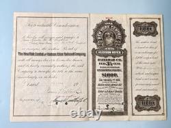 1912 NY Central & Hudson River RR $1000 Gold Bond Paine Webber