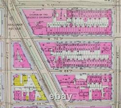 1916 JUILLIARD LINCOLN CENTER CENTRAL PARK MANHATTAN NEW YORK CITY NY Street Map
