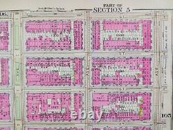 1916 METROPOLITAN CLUB CENTRAL PARK MANHATTAN NEW YORK CITY Street Map 59th-65th