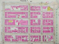 1916 METROPOLITAN CLUB CENTRAL PARK MANHATTAN NEW YORK CITY Street Map 59th-65th