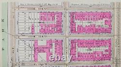 1916 MOUNT SINAI HOSPITAL CENTRAL PARK MANHATTAN NEW YORK CITY NY Street Map