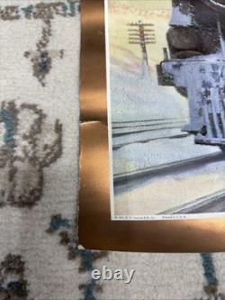 1925 Nyc Railroad Print Walter L Greene When Winter Comes