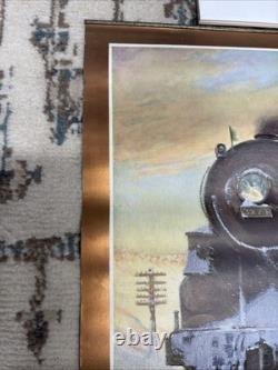 1925 Nyc Railroad Print Walter L Greene When Winter Comes