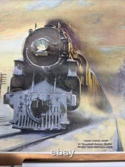 1925 Nyc Railroad Print Walter L Greene When Winter Comes