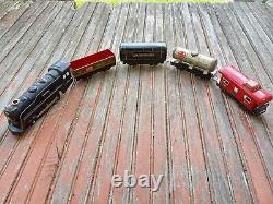 1950s Vintage MARX USA 8994 NYC New York Central Tin Litho Boxed Train Set