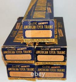 1951 American Flyer 5106T CLEAN boxed Hudson Freight Set 325AC Steam COMPLETE S