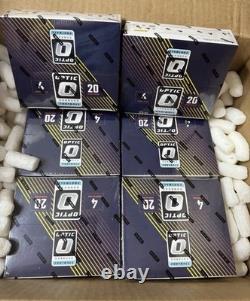 24 DONRUSS OPTIC FOOTBALL HOBBY RETAIL BOX? 6 RC QBs HISTORY? DOWNTOWN/UPTOWNS