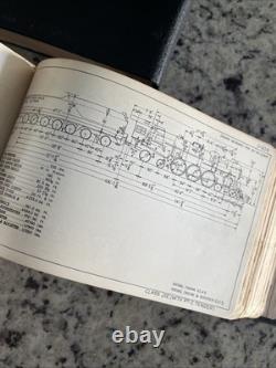 2- 1940s NY Central RR Steam Locomotives Cars Shop Books Blueprints Spec Diagram
