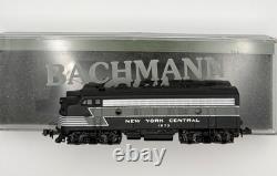 2 RARE NIOB N Bachmann EMD F7 A & B Locomotives New York Central #1873 & #2443