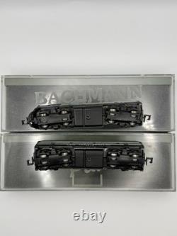 2 RARE NIOB N Bachmann EMD F7 A & B Locomotives New York Central #1873 & #2443