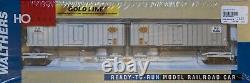 3 Ho Walthers Mark IV Flexi-Van Flat Car New York Central withTwo Trailers ea. NEW