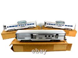 3 Vintage New In Box Amt American New York Central Antique Passenger Train Cars