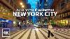 4k New York City Grand Central Terminal Sunday Evening Walk Midtown Manhattan Travel Usa