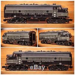 6-34511 Lionel LEGACY New York Central F-7 ABA Set O Gauge Scale 3 Rail NYC TMCC