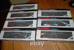 7 Lionel New York Central Passenger Cars 6-16016 to 6-16021 & 6-16041 Dining Car