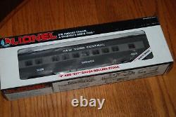 7 Lionel New York Central Passenger Cars 6-16016 to 6-16021 & 6-16041 Dining Car