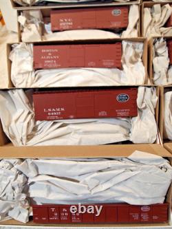 ACCURAIL NEW YORK CENTRAL12-PACK-KITS EARLY SUBSIDIARIES ALL DIFIRENT CAR NOs