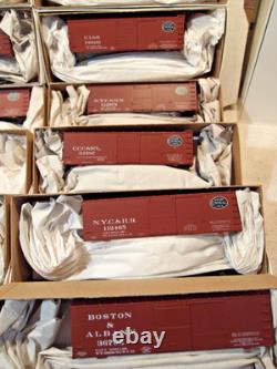 ACCURAIL NEW YORK CENTRAL12-PACK-KITS EARLY SUBSIDIARIES ALL DIFIRENT CAR NOs