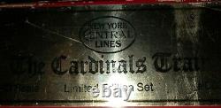 AHM Con-Cor HO New York Central 1920's RARE CARDINALS Engine Cars withinterior