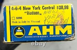 AHM Rivarossi HO Scale 4-6-4 New York Central Running With Box
