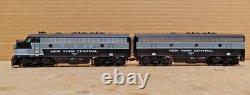 ATHEARN GENESIS 1517 NEW YORK CENTRAL F7A /F7B SET WithDCC/SOUND HO SCALE