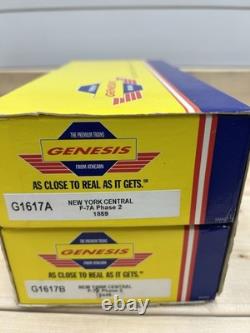 ATHEARN GENESIS HO New York Central Phase 2 F7A / F7B Set G1617 A/B 1859 2445