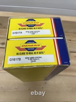 ATHEARN GENESIS HO New York Central Phase 2 F7A / F7B Set G1617 A/B 1859 2445