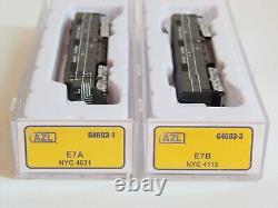 AZL Z-Scale #64603-1 NYC NEW YORK CENTRAL E-7A&B, both powered, NEW