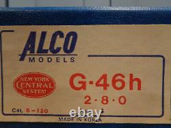 Alco Models S-120 Ho Scale New York Central Brass G-46h 2-8-0 New In Box