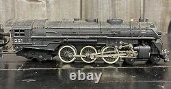 American Flyer 322 Locomotive 4-6-4 & New York Central Coal Car Untested 1940s S