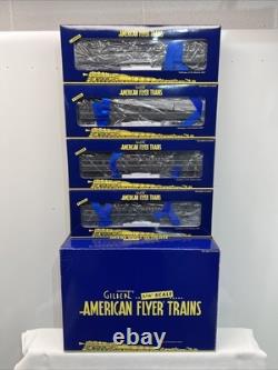 American Flyer 6-48990 New York Central 4 Car Heavyweight Passenger Set NYC LN