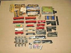 American Flyer Vintage S Gauge Toy Train Lot Engine, Pass And Freight Cars & More