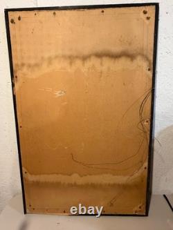 Antique 1926 20th Century Limited New York Central Lines Railroad Poster