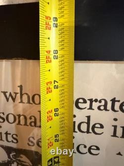 Antique 1926 20th Century Limited New York Central Lines Railroad Poster