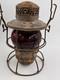 Antique Adlake Kero Railroad Lantern Red Globe New York Central System Kerosene
