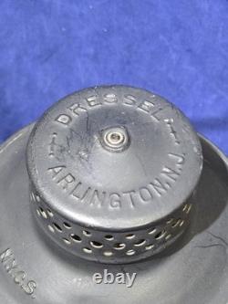 Antique DRESSEL Arlington NJ NYCS New York Central Railroad Lantern with Red Globe