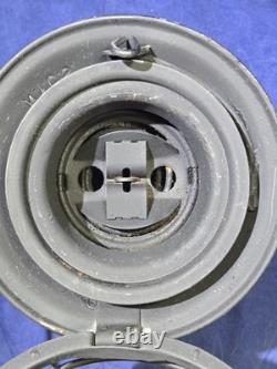 Antique DRESSEL Arlington NJ NYCS New York Central Railroad Lantern with Red Globe