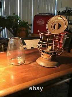 Antique Dietz No. 6 Bellbottom New York Central Railroad Lantern Original