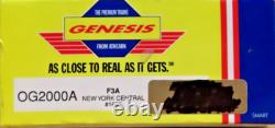 Athearn Genesis 2000a New York Central F3a #1606 Ho Scale