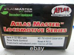 Atlas / Master New York Central H16-44 Locomotive # 7011 With Dccho Scale