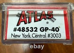 Atlas N Scale Locomotive #48532 GP-40 New York Central NYC #3003 NIB NY