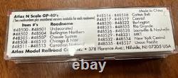 Atlas N Scale Locomotive #48532 GP-40 New York Central NYC #3003 NIB NY