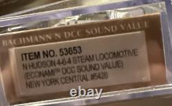 Bachmann New York N Scale Black DCC Sound #5320. #53651 New York Central Hudson