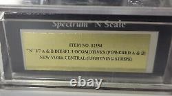 Bachmann Spectrum N Scale F7 A&B Diesel Powered Unit New York Central #1873/2457