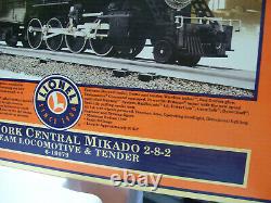 Brand New Lionel 6-18079 New York Central 2-8-2 Mikado Steam Locomotive & Tender