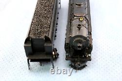 Brass Ho Scale Sunset Models Nyc 4-6-4 Locomotive & Tender With Walscharts Valve