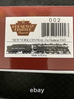 Broadway Limited 002 HO Scale New York Central J1e Hudson #5343