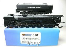 Broadway Limited #5181 HO 4-8-4 S1b Niagara New York Central NYC DCC Sound #6016